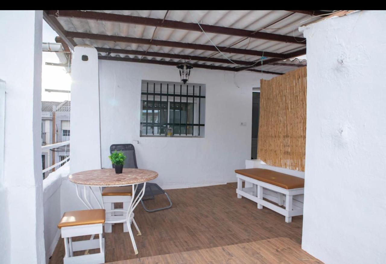 Apartamento Deluxe Terraza Y Bbq Santa Amalia Esterno foto